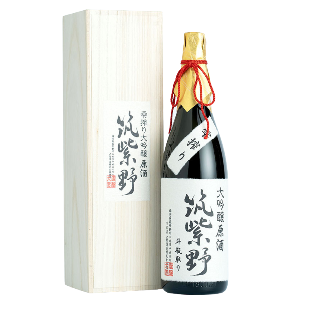 雫搾り大吟醸 「筑紫野」原酒 sake