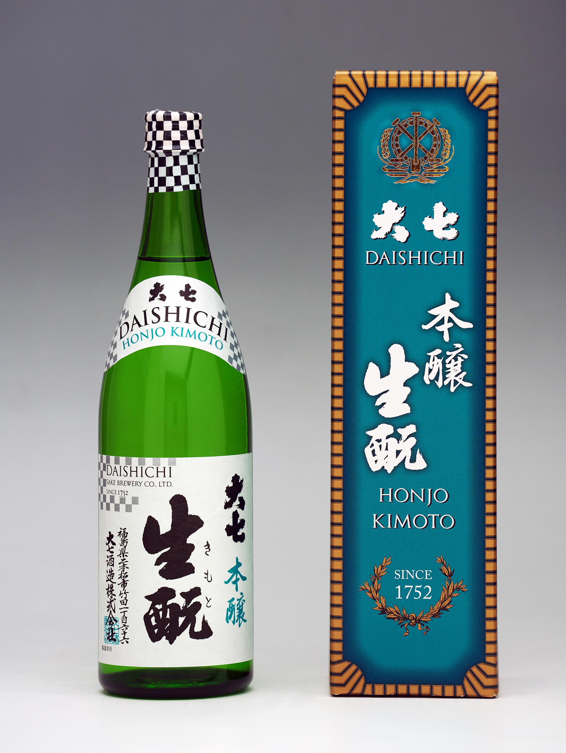 大七 本醸生酛 sake
