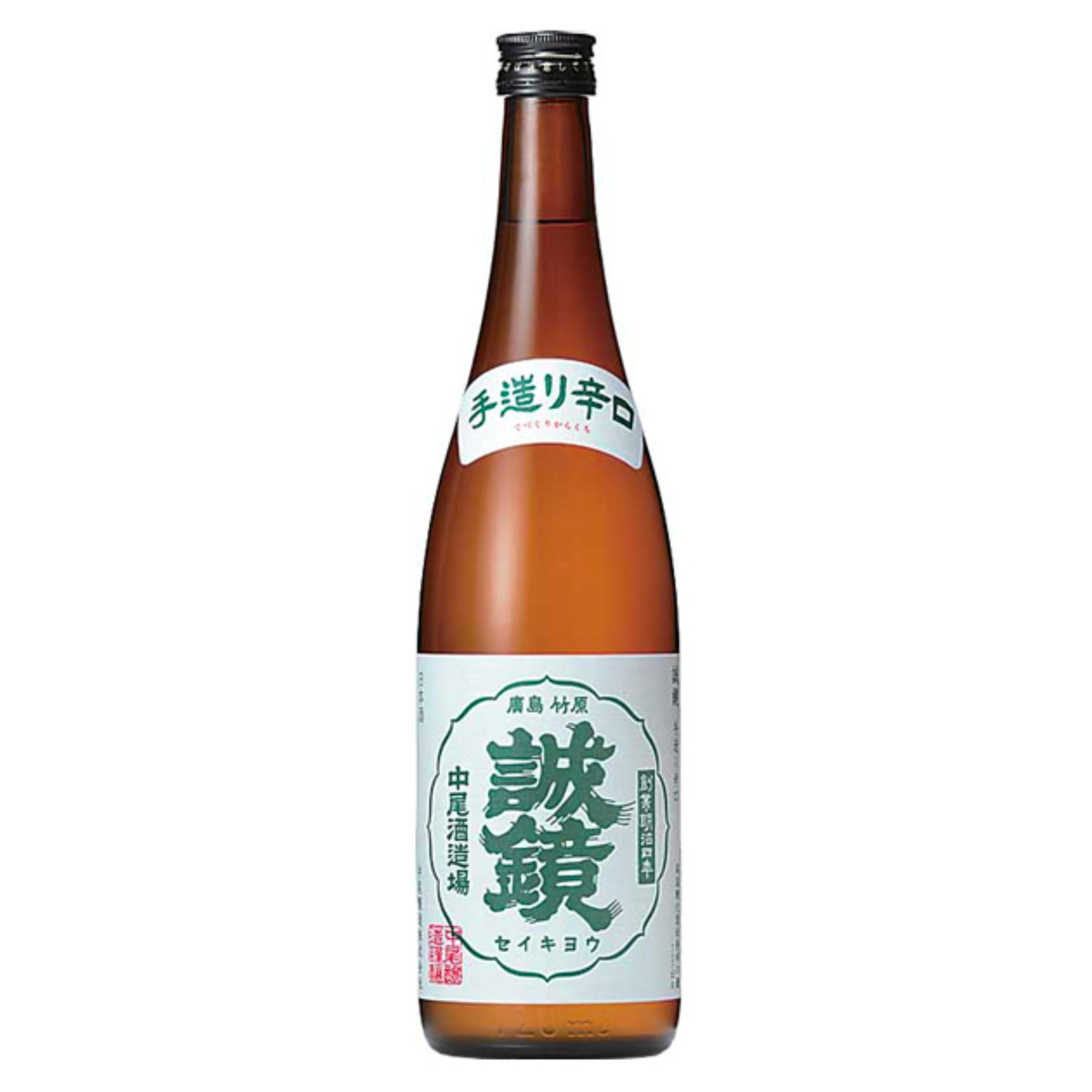 誠鏡 手造り辛口 sake