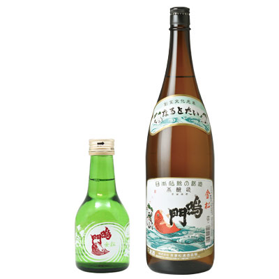 鳴門鯛 本醸造 金松 sake