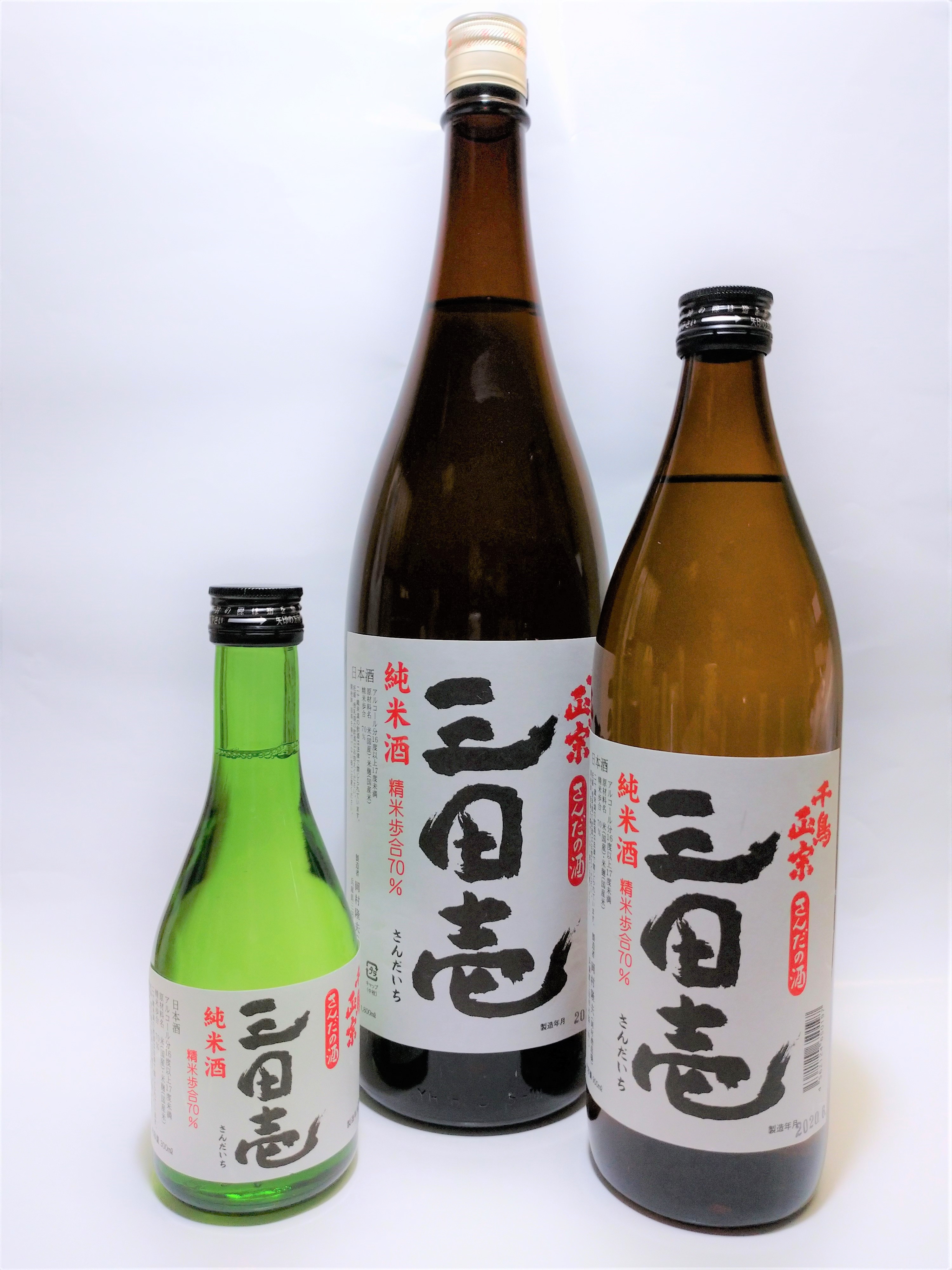 千鳥正宗 純米酒 三田壱 sake