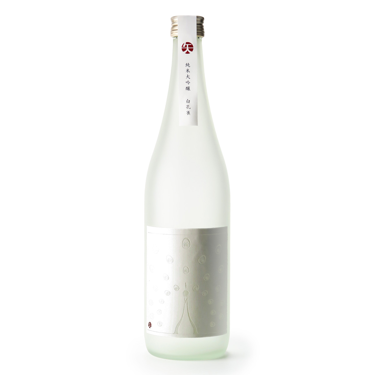 純米大吟醸 白孔雀 sake