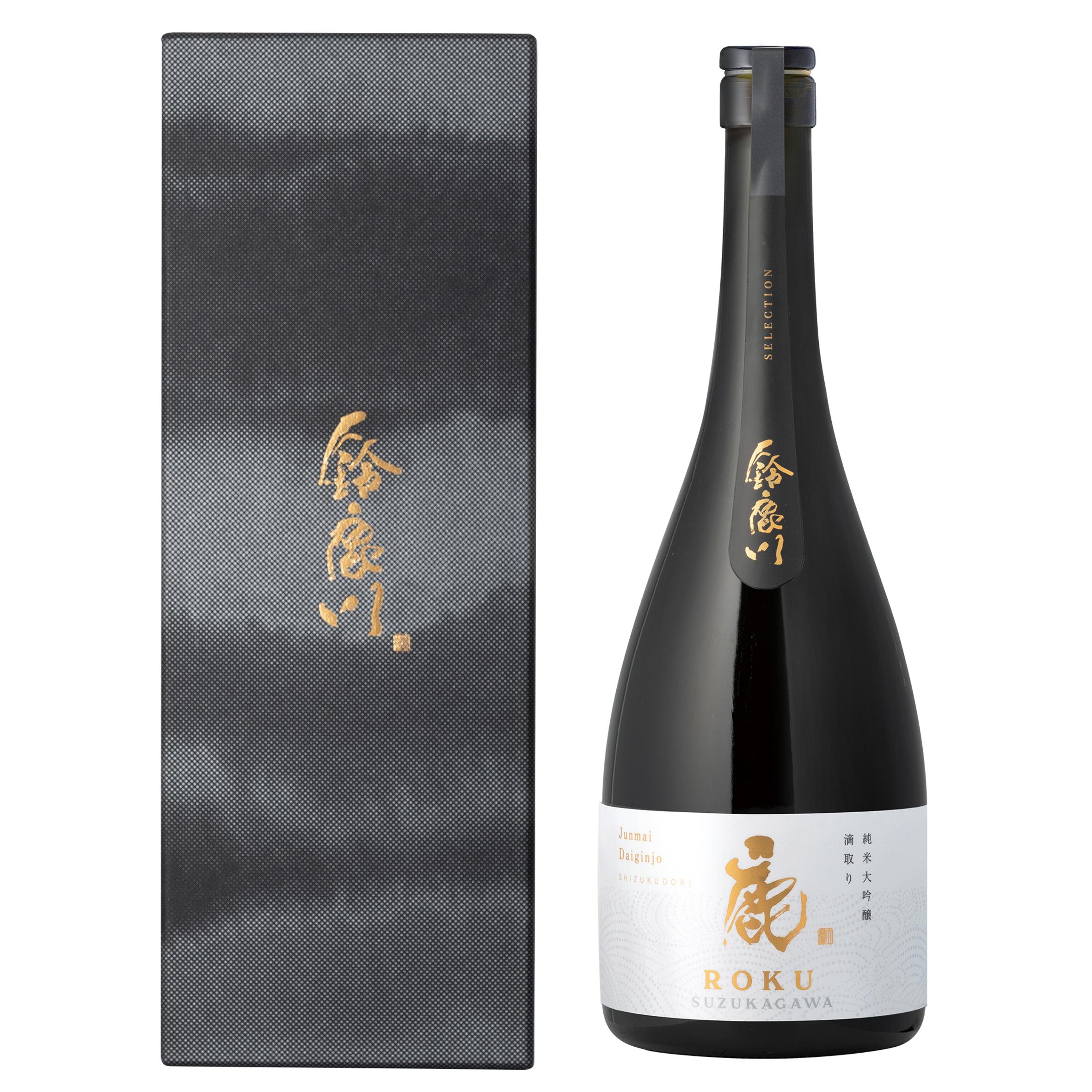 鈴鹿川 純米大吟醸 滴取り 鹿 sake