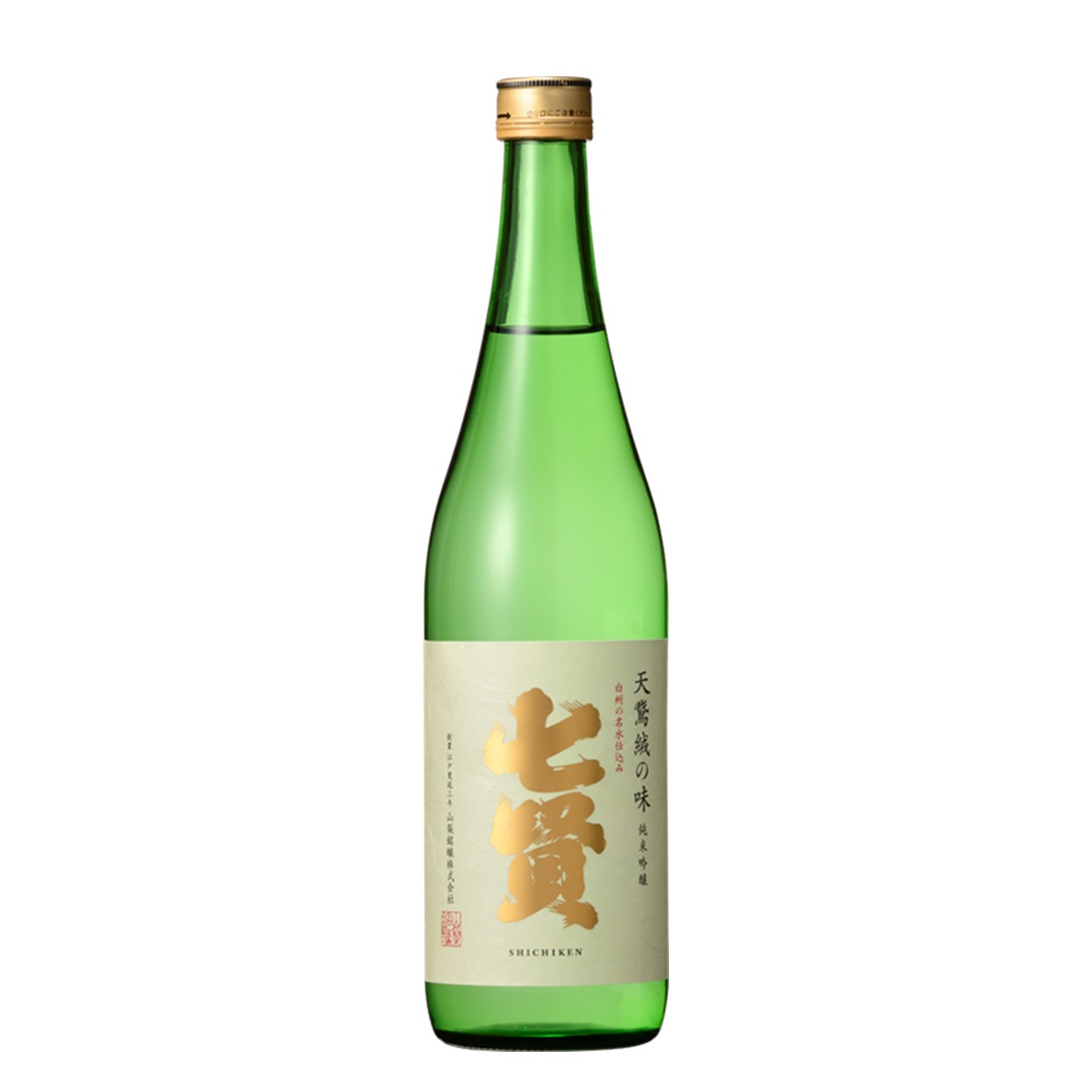 七賢 天鵞絨の味 純米吟醸 sake