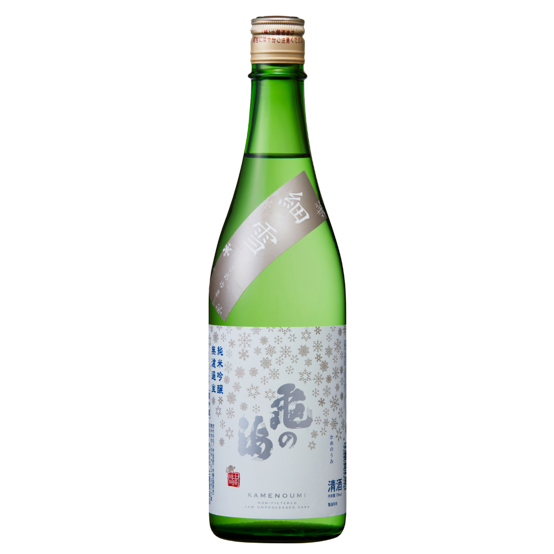 亀の海 細雪 純米吟醸生 sake