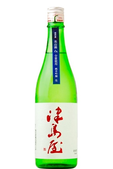 津島屋 純米 信州産ひとごこち 瓶囲い sake
