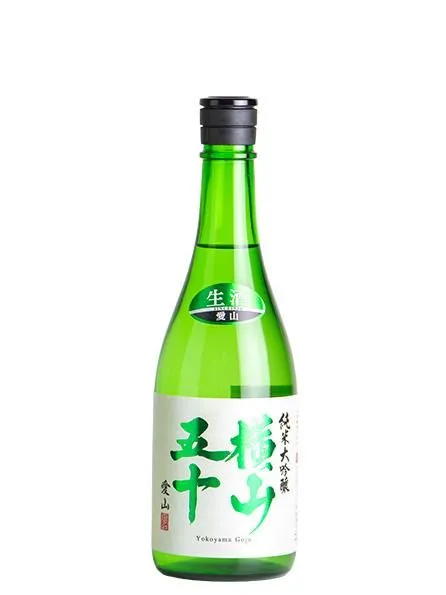 横山五十 純米大吟醸 ホワイト うすにごり生 sake