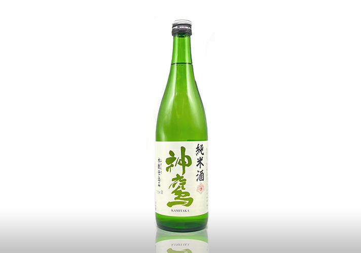 神鷹 純米酒 水もと仕込み sake