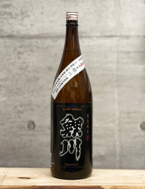 鯉川 大吟醸 sake