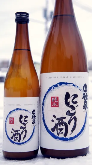 竹生嶋 辛口純米にごり酒 sake