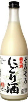 純米 大極上 中汲にごり酒 sake