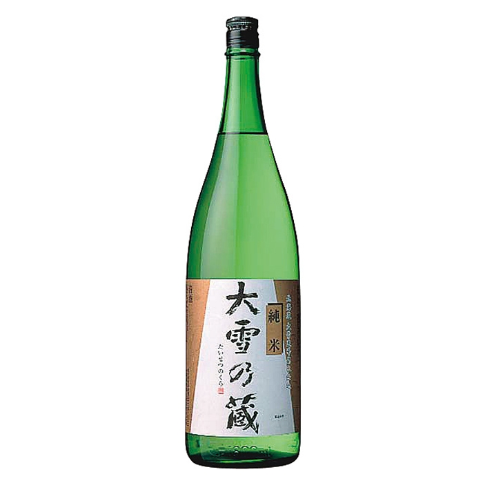 純米 大雪乃蔵 生貯蔵酒 sake