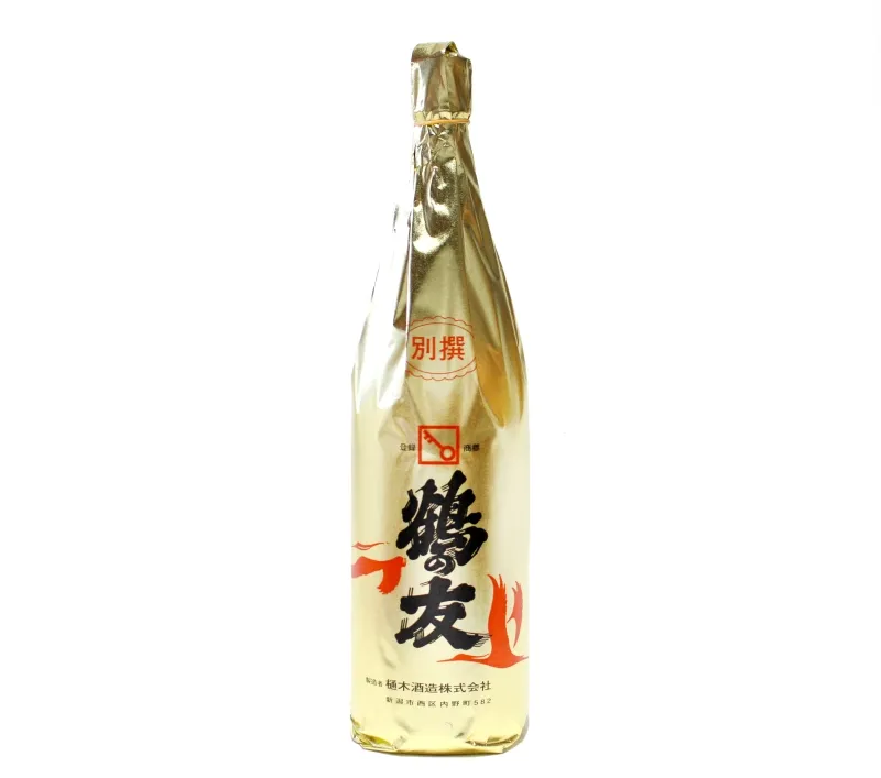 鶴の友 純米酒 sake