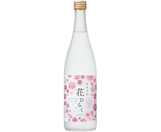 黒松白鹿 花ひらく 吟醸生酒 sake