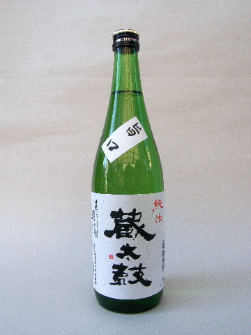 旨口純米 蔵太鼓 sake