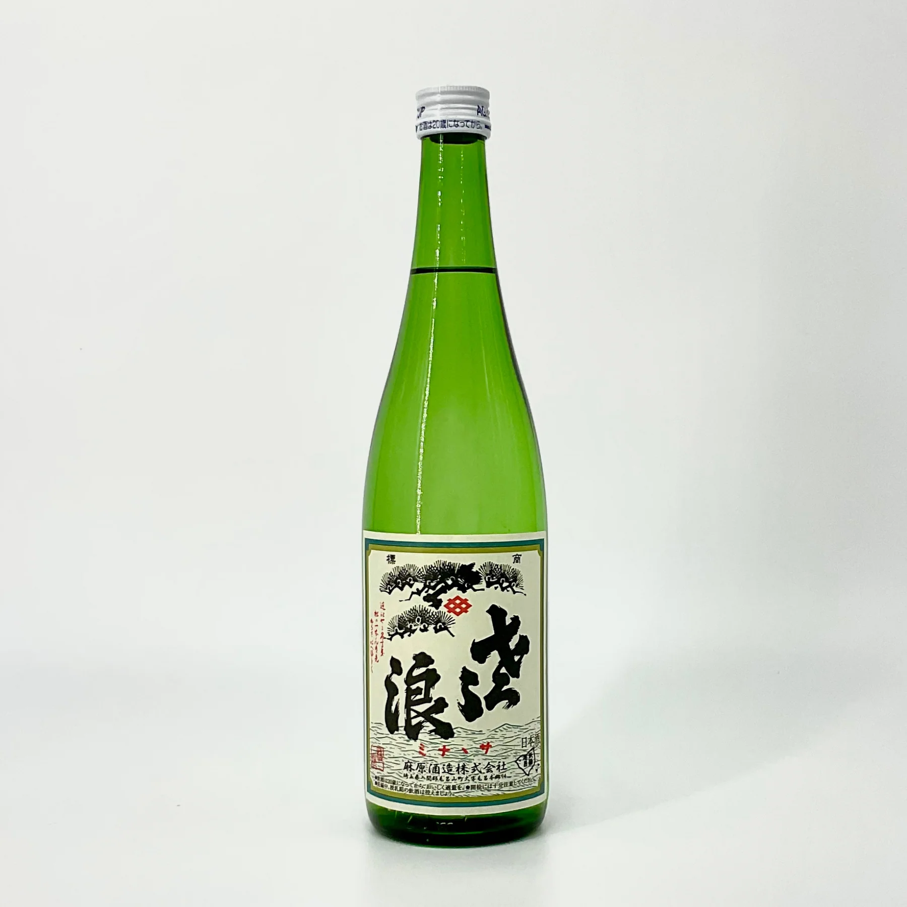 琵琶のさゝ浪 純米 毛呂美酒 sake