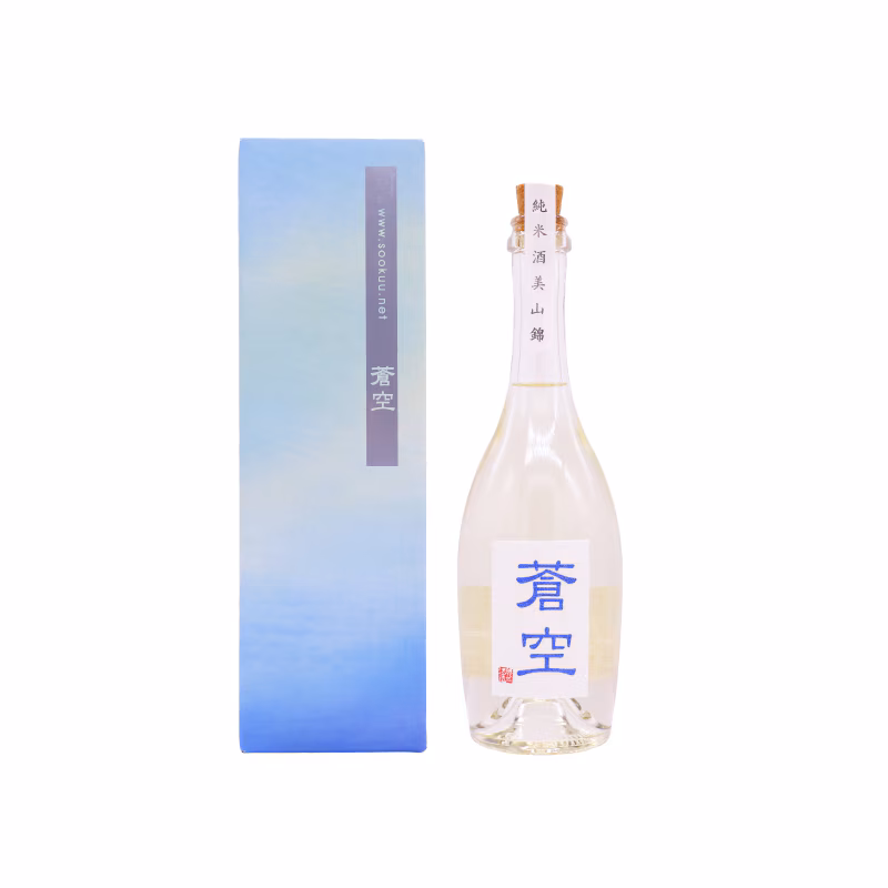 蒼空 純米 美山錦 生 sake