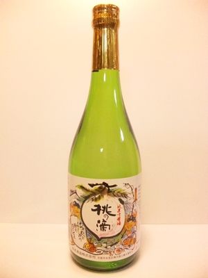 桃の滴 しぼりたて sake