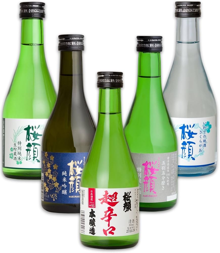 桜顔 純米吟醸 合鴨農法米 sake