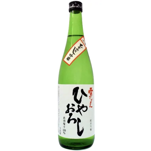 純米吟醸 雪むかえ ひやおろし sake