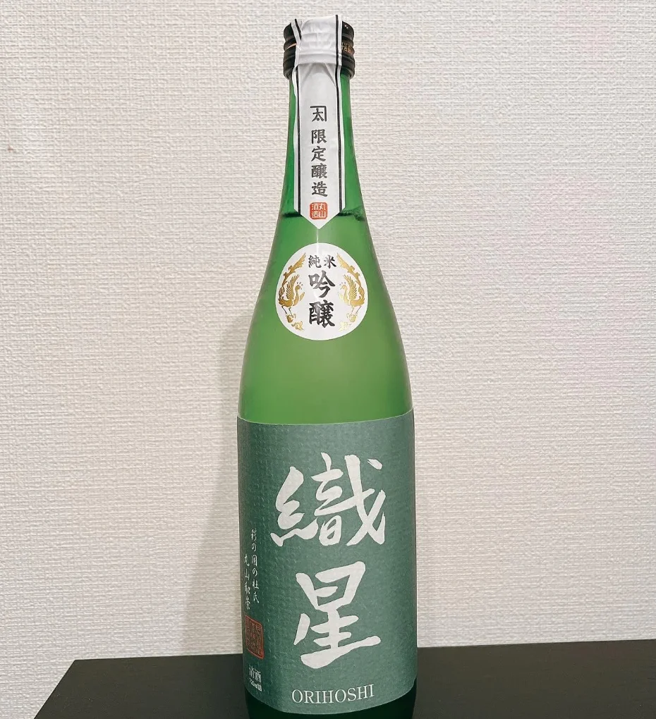 織星 純米吟醸酒 sake