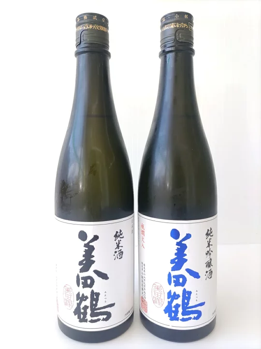 美田鶴 純米吟醸 sake