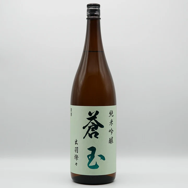 蒼玉 純米吟醸 出羽燦々 sake