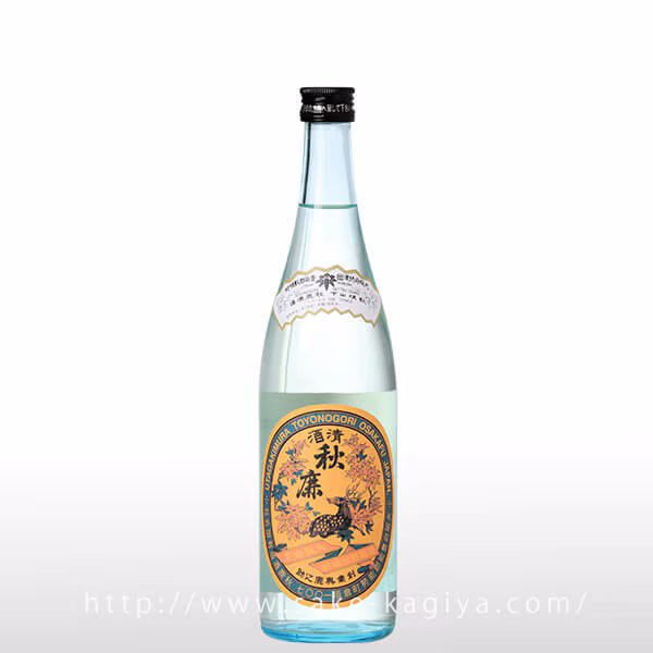秋鹿 純米大吟醸 レトロラベル sake