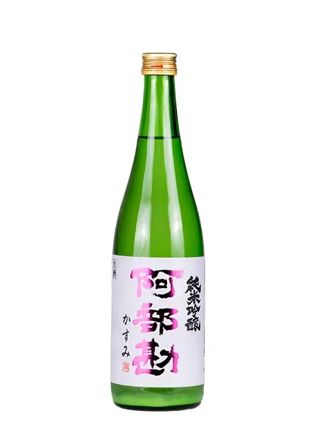 阿部勘 純米吟醸 新酒しぼりたて 生原酒 sake