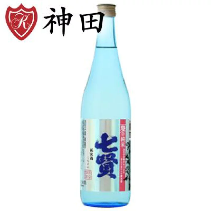 七賢 春一番蔵出し 純米吟醸酒 夢山水 sake