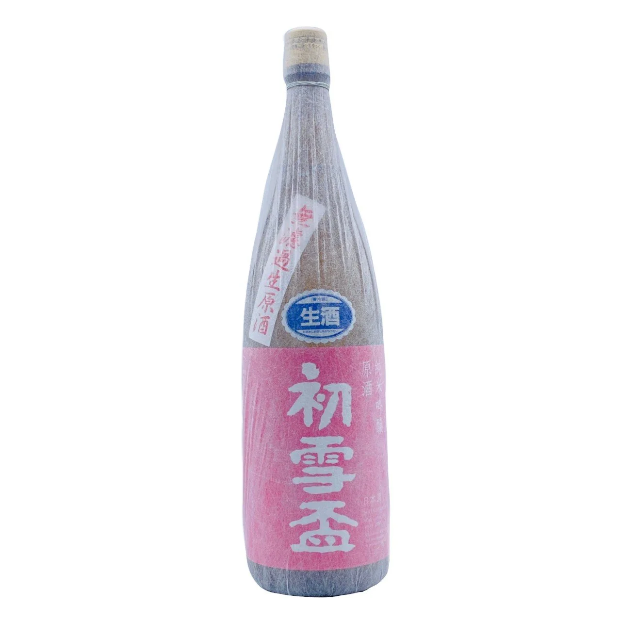 初雪盃 純米吟醸 生原酒 sake