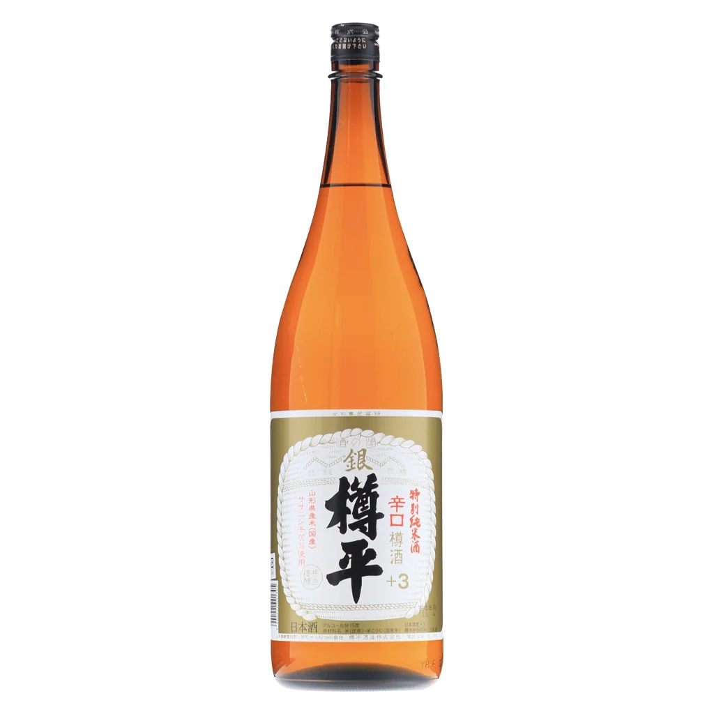 特別純米酒 極上銀樽平 sake