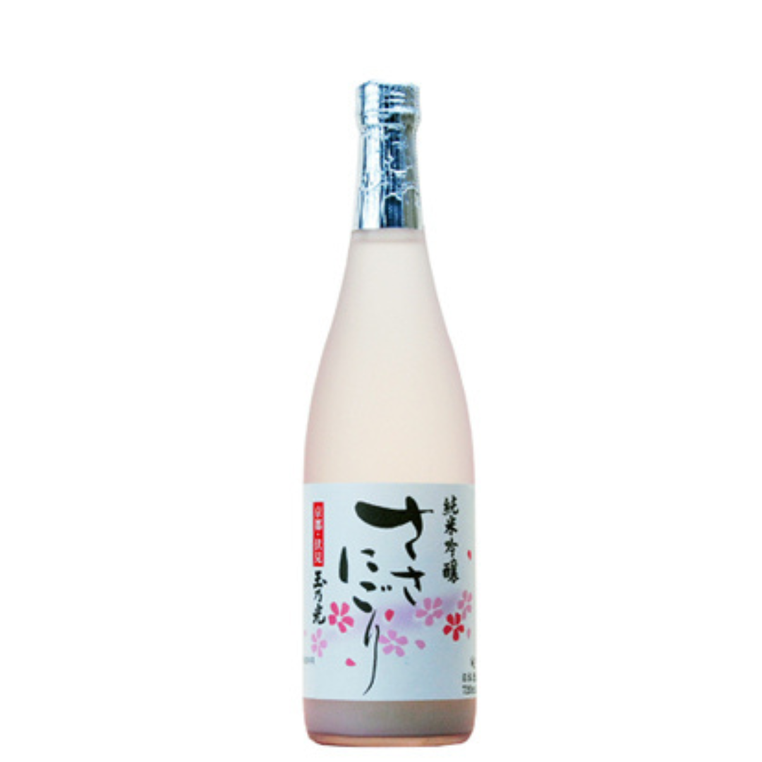 玉乃光 純米吟醸 ささにごり 国産米 100％ sake