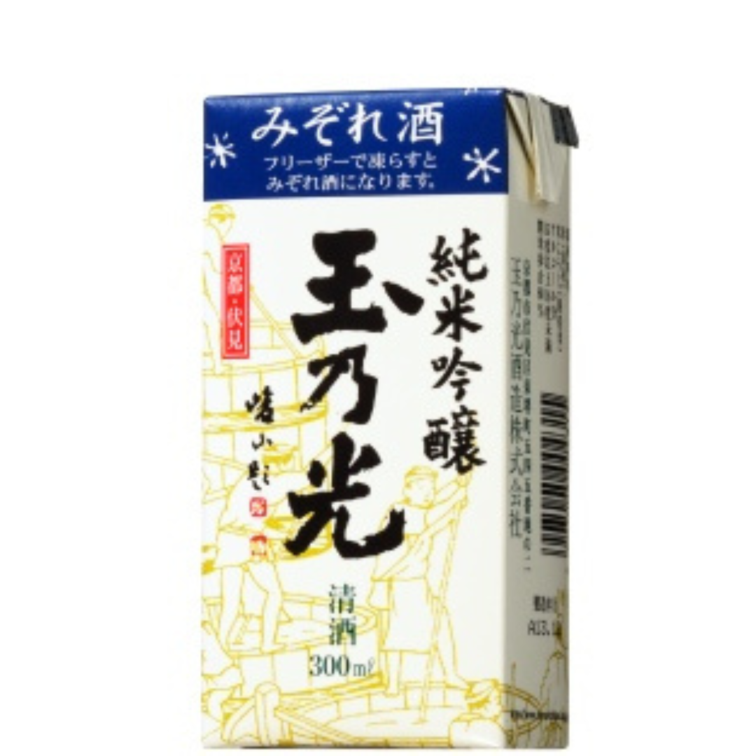 玉乃光 純米吟醸 みぞれ酒-青パック- 国産米 100％