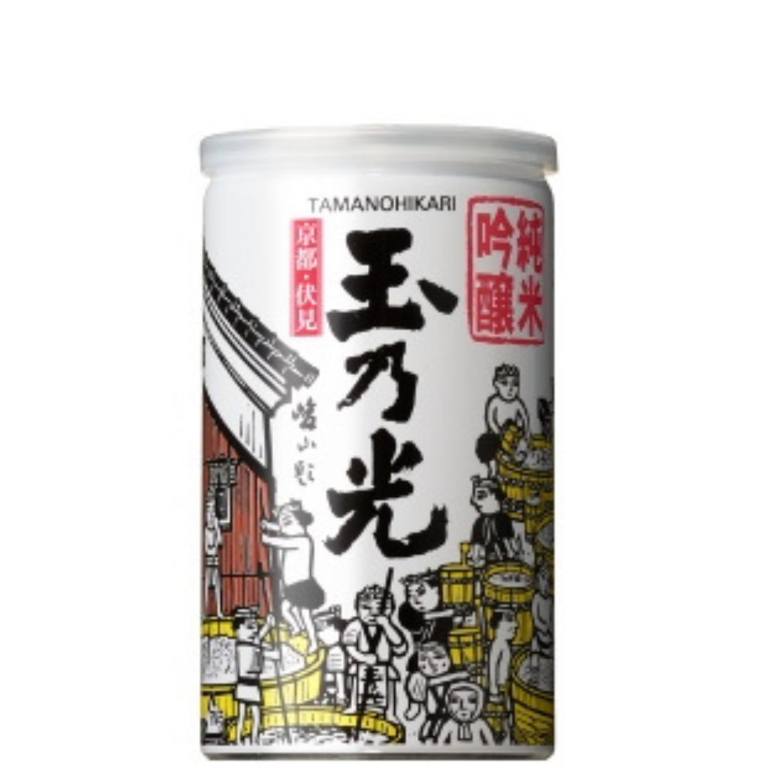 玉乃光 純米吟醸 アルミ缶 国産米 100％