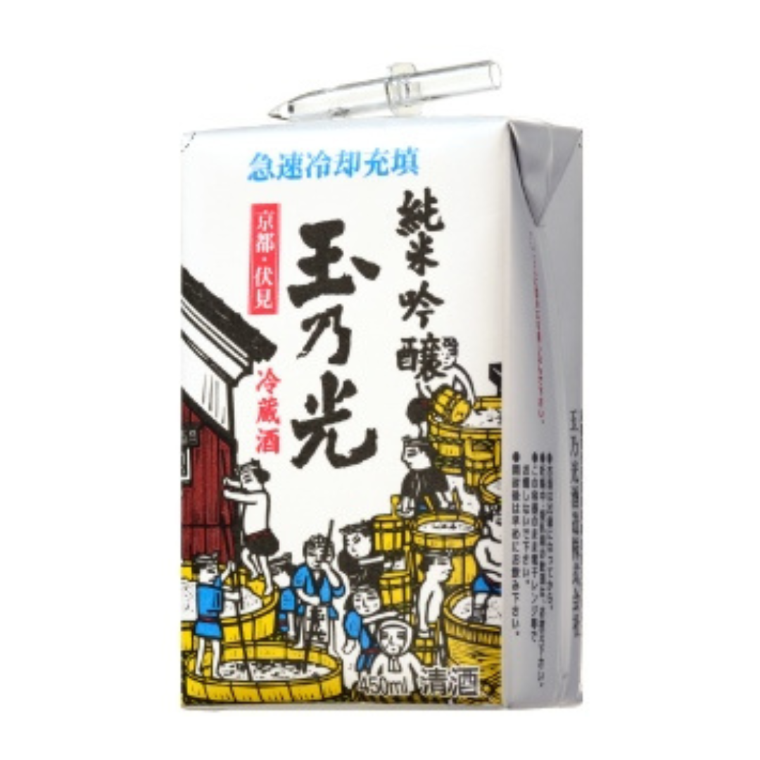 玉乃光 純米吟醸 冷蔵酒パック 国産米 100%