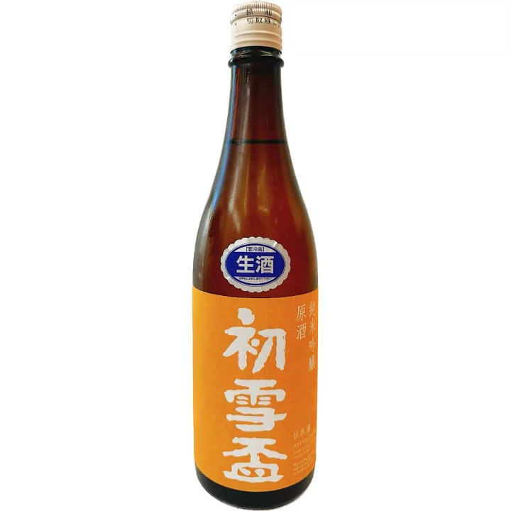 初雪盃 純米吟醸 生原酒(2016年) sake