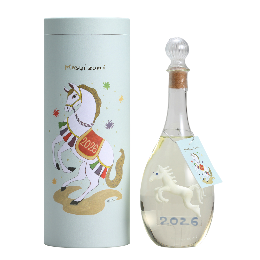 満寿泉 干支ボトル 2026干支「馬」 sake