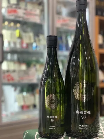 奥羽自慢 純米大吟醸50 超辛 極限発酵 sake