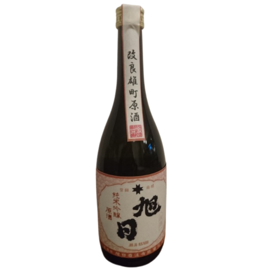 十旭日 純米吟醸原酒 改良雄町60 sake