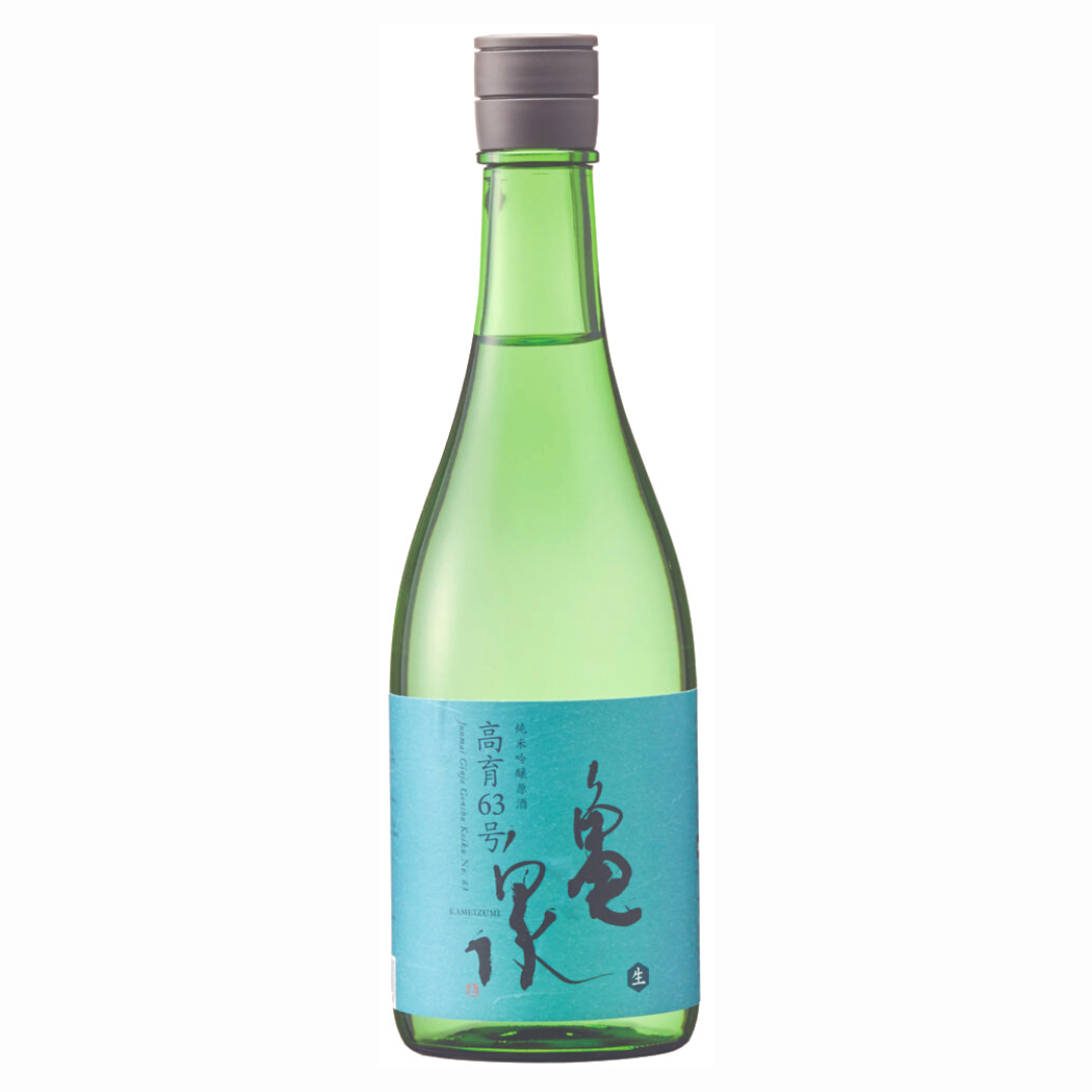 亀泉 純米吟醸原酒 高育63号 生