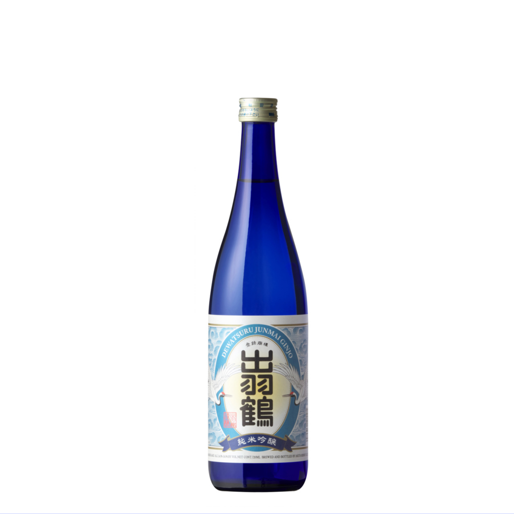 出羽鶴 純米吟醸 羽ばたきラベル 720ml sake