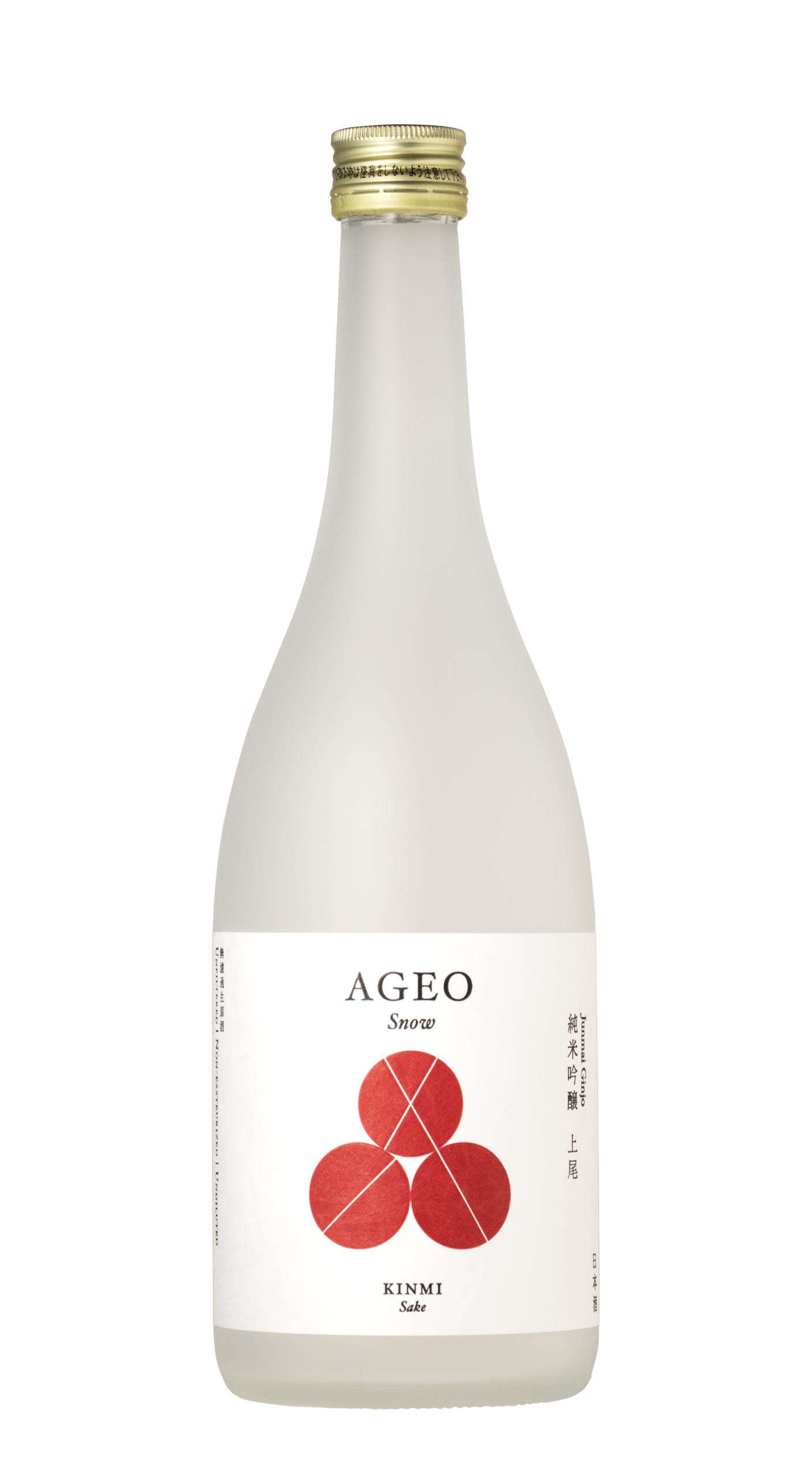 AGEO SNOW 純米吟醸 無濾過生原酒 sake