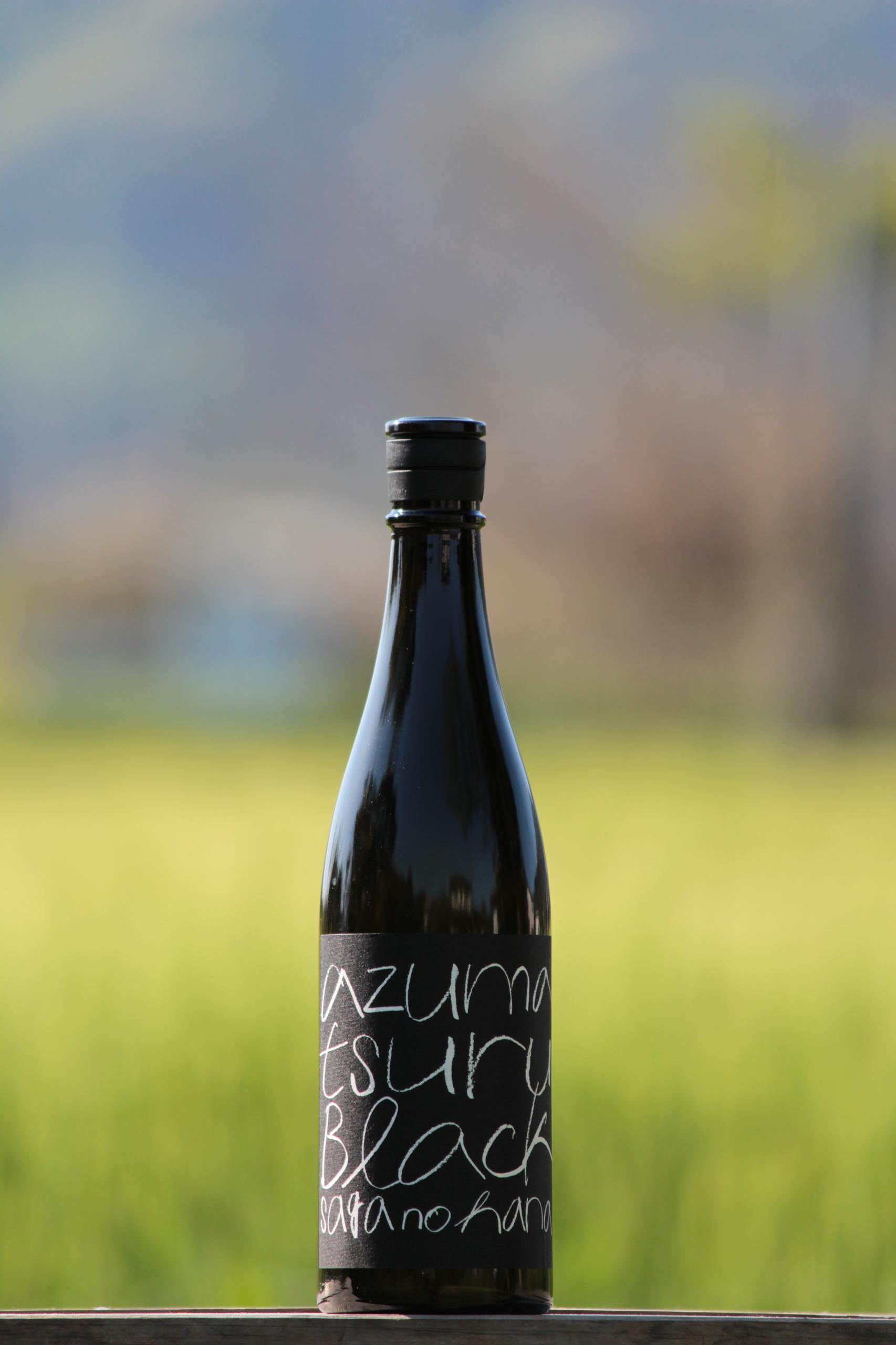 東鶴 純米吟醸生BLACK sake