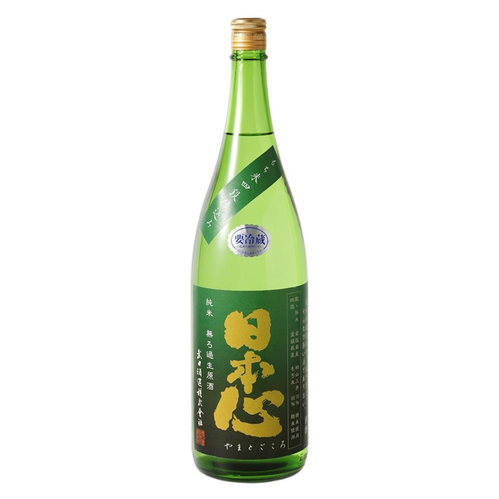 日本心 もち米四段仕込み 純米生原酒 緑