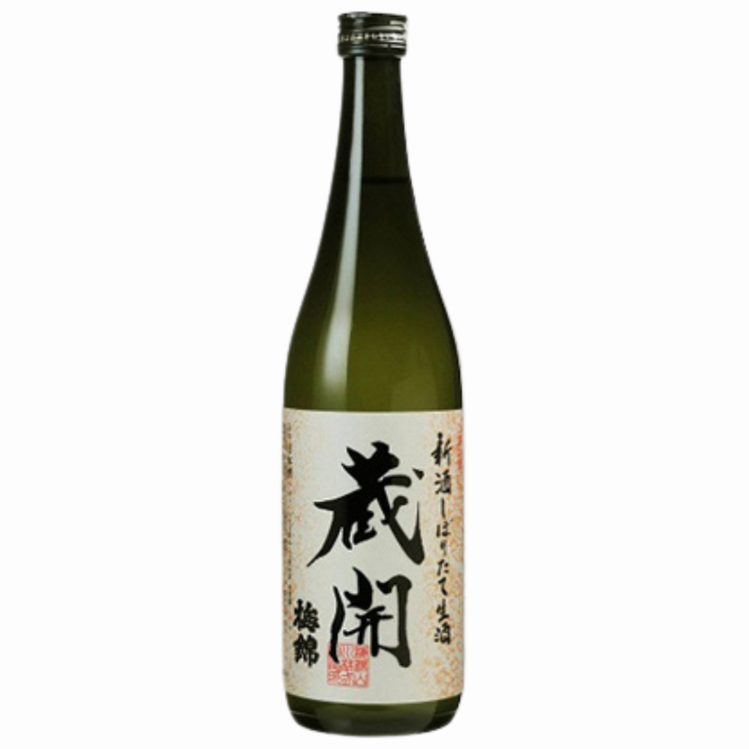 梅錦 蔵開 sake