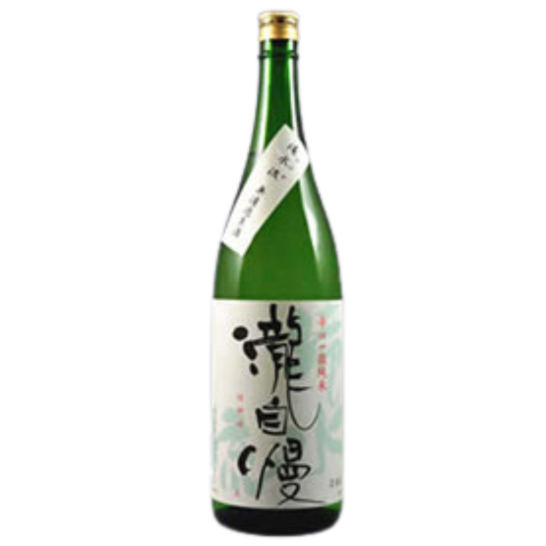 瀧自慢 辛口純米 滝水流 無濾過生酒
