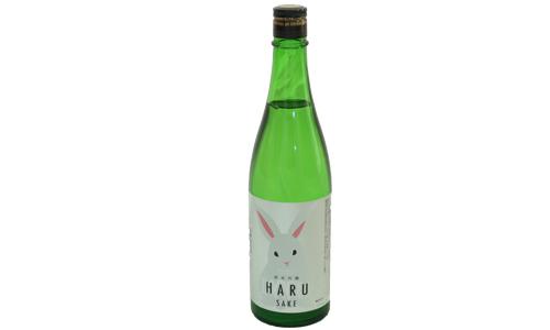 寒紅梅 うさぎラベル 純米吟醸 HARU酒 sake