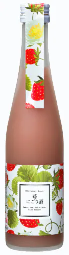 Homare Strawberry Nigori sake