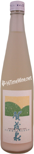 Kamoizumi Nigori Ginjo Nama "Summer Snow" sake